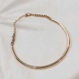 SIMPLE FOREVER 21 GOLD CHOKER
